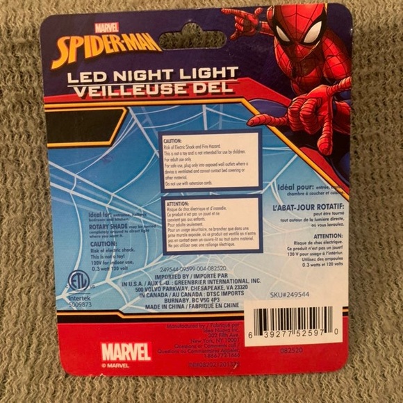 Spider Man LED Nightlight - Picture 2 of 2